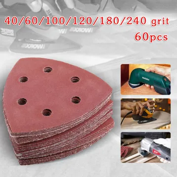 Triangle Sandpaper Sander Pads 6-Hole 90*90*90MM 40/60/80/120/180 / 240 Rough Grit For Power Tools/ Pneumatic Tools
Triangle Sandpaper Sander Pads 6-Hole 90*90*90MM 40/60/80/120/180 / 240 Rough Grit For Power Tools/ Pneumatic Tools