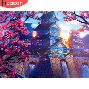 HUACAN Diamond Painting Full Square New Arrival House Diamond Embroidery Mosaic Landscape Rhinestone Picture
HUACAN Diamond Painting Full Square New Arrival House Diamond Embroidery Mosaic Landscape Rhinestone Picture