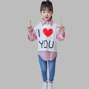 Girls Clothes Striped Shirt & Vest 2 Pcs Suit For Girls Fashion Print Girls Clothing Set Spring Autumn Korean Clothes For Girls
Girls Clothes Striped Shirt & Vest 2 Pcs Suit For Girls Fashion Print Girls Clothing Set Spring Autumn Korean Clothes For Girls