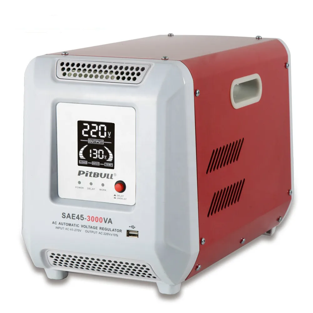 SAE 3kVA 5kVA Relay control Toroidal Transformer AC automatic Voltage Regulator 220V stabilizer For Home
SAE 3kVA 5kVA Relay control Toroidal Transformer AC automatic Voltage Regulator 220V stabilizer For Home