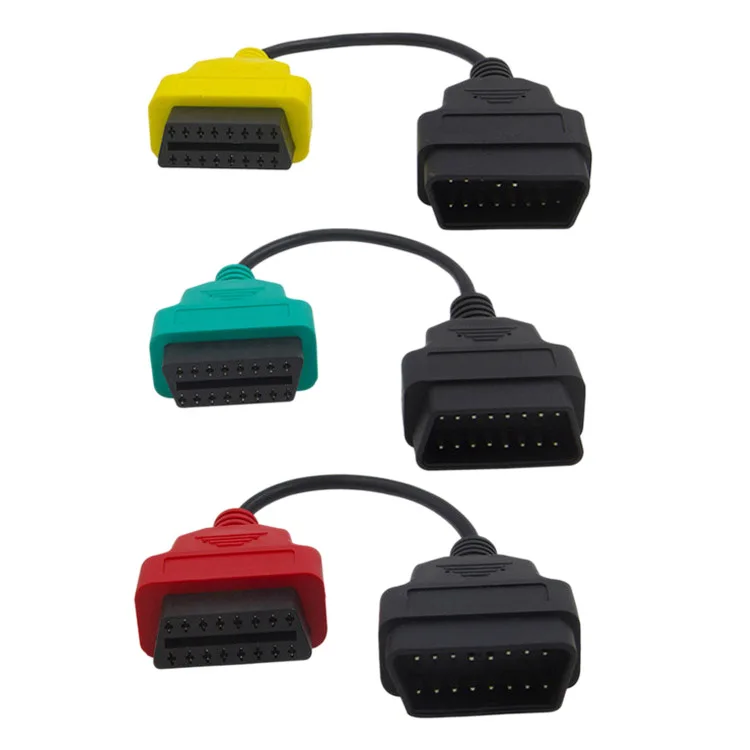 3 Pcs Diagnostic Cable Multi Ecu Scan Connecter Cables for Fiat Ecu Scan Adapter Cable Bundle
3 Pcs Diagnostic Cable Multi Ecu Scan Connecter Cables for Fiat Ecu Scan Adapter Cable Bundle
