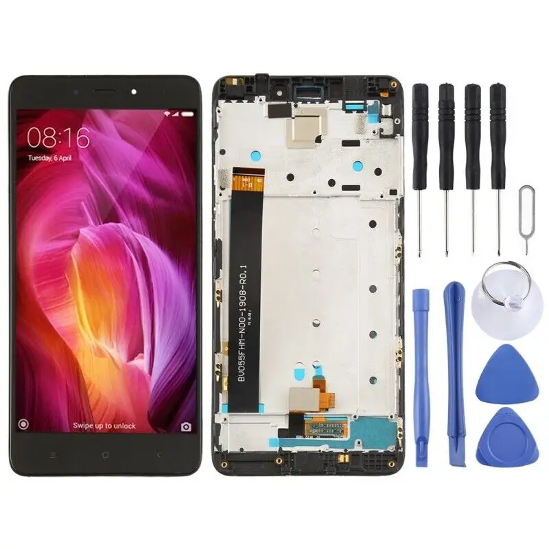 Lcd Touch Screen Digitier Display with Frame Mobile Phone Replacement Parts for Xiaomi Redmi Note 4 4x
Lcd Touch Screen Digitier Display with Frame Mobile Phone Replacement Parts for Xiaomi Redmi Note 4 4x