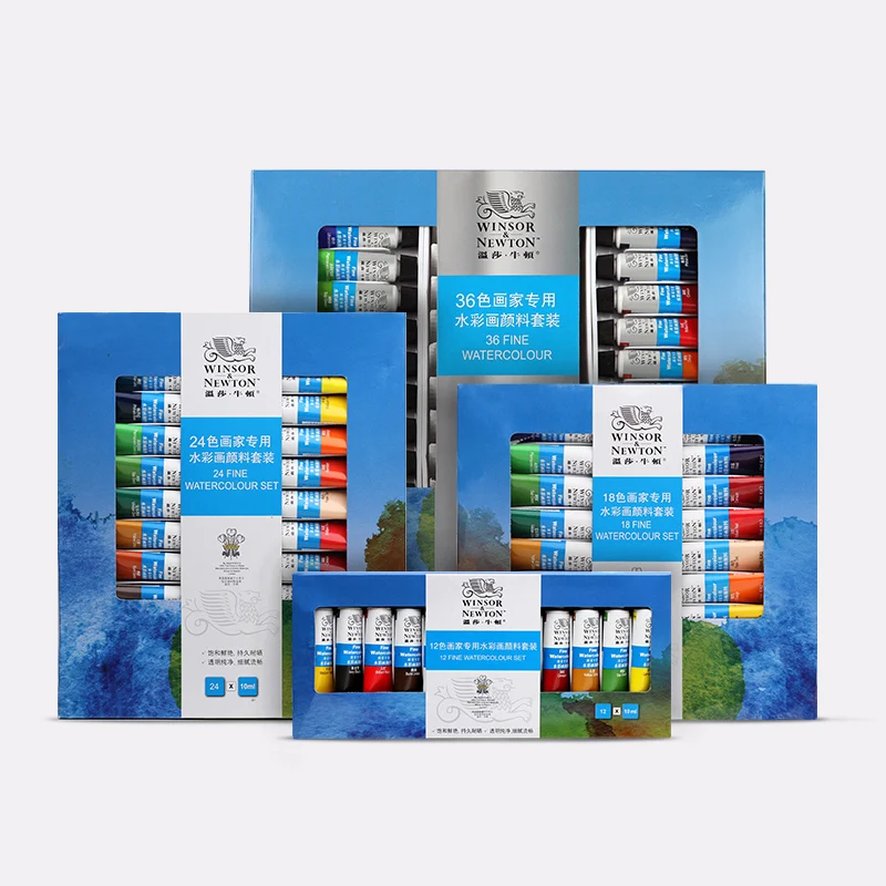 12/18/24/36 Color 10ml Tubes Professional Watercolor Paint Premium Water Color Pigment For Artist Painting Drawing Art Supplies
12/18/24/36 Color 10ml Tubes Professional Watercolor Paint Premium Water Color Pigment For Artist Painting Drawing Art Supplies