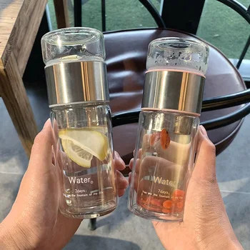 Fashion Water Bottle Glass Bottle 160ml Crystal Coffee Juice Drinking Waterbottle for Travel Office Work
Fashion Water Bottle Glass Bottle 160ml Crystal Coffee Juice Drinking Waterbottle for Travel Office Work