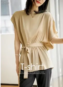 Women Blouse 2020 Summer Belt Petal Sleeves Vintage Hot Sale Ladies Elegant Runway Shirts 
Women Blouse 2020 Summer Belt Petal Sleeves Vintage Hot Sale Ladies Elegant Runway Shirts