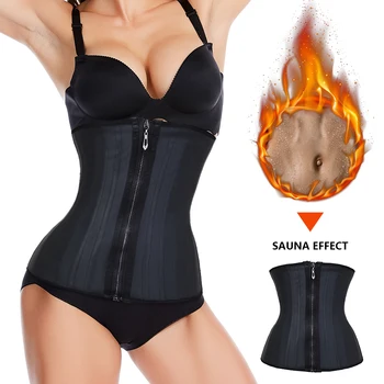 2020 Zip Latex Waist Trainer 25 Steel Bones Plus Size Corset Belt Modeling Strap Body Shaper Colombian Girdles Waste Trainers
2020 Zip Latex Waist Trainer 25 Steel Bones Plus Size Corset Belt Modeling Strap Body Shaper Colombian Girdles Waste Trainers