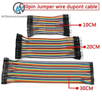 Dupont Line 10cm/20CM/30CM Male to Male+Female to Male + Female to Female Jumper Wire Dupont Cable
Dupont Line 10cm/20CM/30CM Male to Male+Female to Male + Female to Female Jumper Wire Dupont Cable