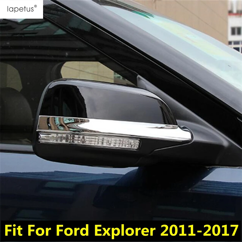 2 Piece / Set Side Rearview Mirror Strip Protector Molding Cover Kit Trim Exterior ABS Accessories For Ford Explorer 2011 - 2017 
2 Piece / Set Side Rearview Mirror Strip Protector Molding Cover Kit Trim Exterior ABS Accessories For Ford Explorer 2011 - 2017