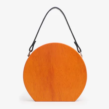Vintage Semi-circular Wooden Handbag Literary Fan Mini Messenger Bag Clutch
Vintage Semi-circular Wooden Handbag Literary Fan Mini Messenger Bag Clutch