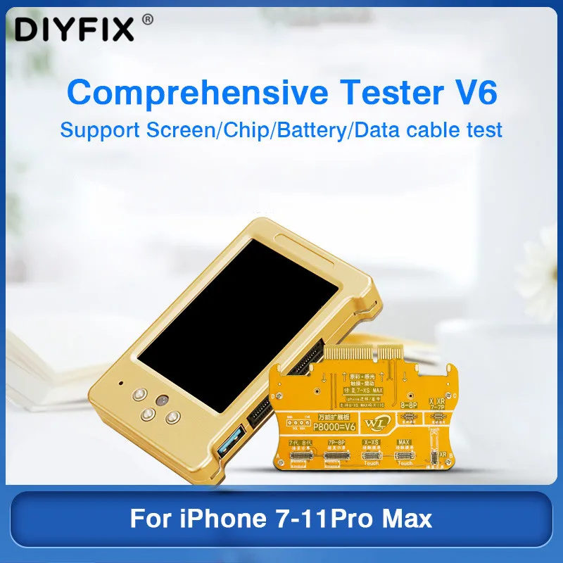Фото Универсальный тестер V6 для iPhone 7-11Pro Max оригинальный инструмент изменения цвета и
