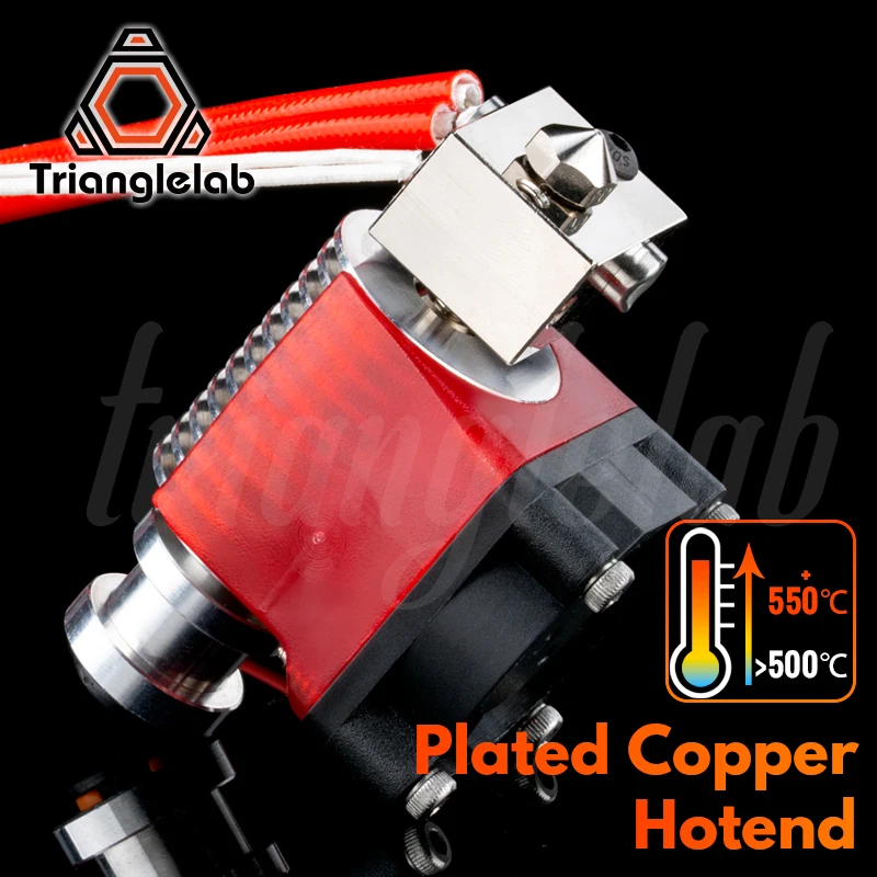 trianglelab V6 Plated Copper Hotend High temperature Nozzle heat Block heat Break Heatsink for PETG PEEK PEI ABS carbon fiber
trianglelab V6 Plated Copper Hotend High temperature Nozzle heat Block heat Break Heatsink for PETG PEEK PEI ABS carbon fiber