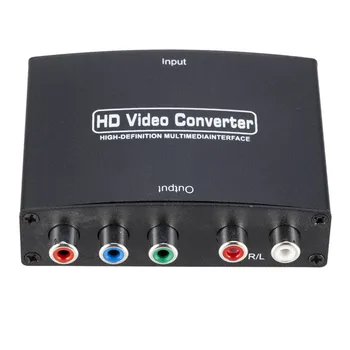 EU/US Plug 1080P HDMI to RGB / RGB TO HDMI Component 5 RCA YPbPr Video + R/L Audio Converter Adapter TV PC
EU/US Plug 1080P HDMI to RGB / RGB TO HDMI Component 5 RCA YPbPr Video + R/L Audio Converter Adapter TV PC