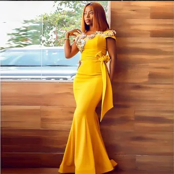 2020 Gold Yellow Mermaid Prom Dress Women Formal Plus Size Evening Dress Party Dresses Vestido De Festa
2020 Gold Yellow Mermaid Prom Dress Women Formal Plus Size Evening Dress Party Dresses Vestido De Festa