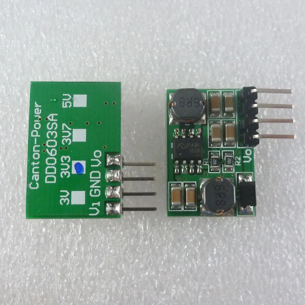 DD0603SA_3V3 Auto Buck-Boost DC DC 0.9-6V to 3.3V Step-UP Step-Down Converter Board Power Supply Module DD0603SA_3V3
DD0603SA_3V3 Auto Buck-Boost DC DC 0.9-6V to 3.3V Step-UP Step-Down Converter Board Power Supply Module DD0603SA_3V3