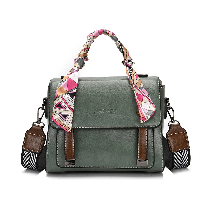 WOMEN'S Bag New Style 2019 Autumn Versatile Korean-style Large Capacity Shoulder Handbag Fashion Solid Color Square Sling Bag 
WOMEN'S Bag New Style 2019 Autumn Versatile Korean-style Large Capacity Shoulder Handbag Fashion Solid Color Square Sling Bag