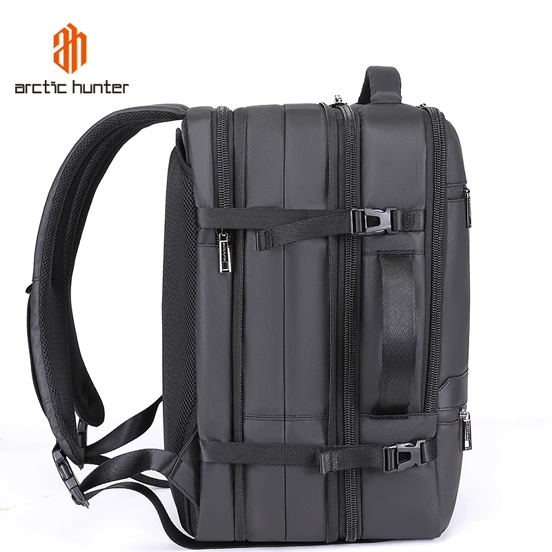 Рюкзак ARCTIC HUNTER мужской с USB зарядкой многослойный вместительный ранец для