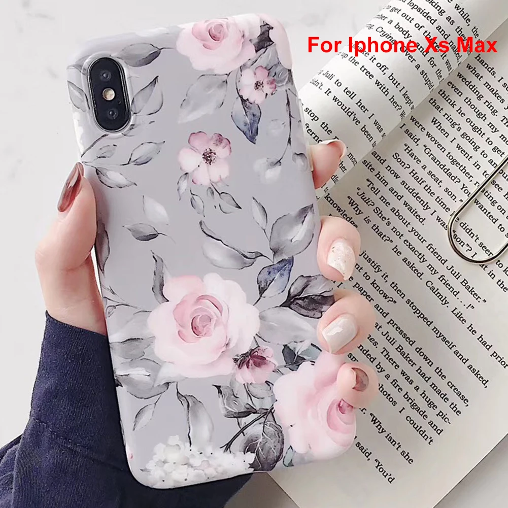 Dust Resistant Shockproof Flower Print TPU Back Cover Protective Cover Shell Fashion Easy Apply Case For Iphone 8 Plus XS Max XR
Dust Resistant Shockproof Flower Print TPU Back Cover Protective Cover Shell Fashion Easy Apply Case For Iphone 8 Plus XS Max XR