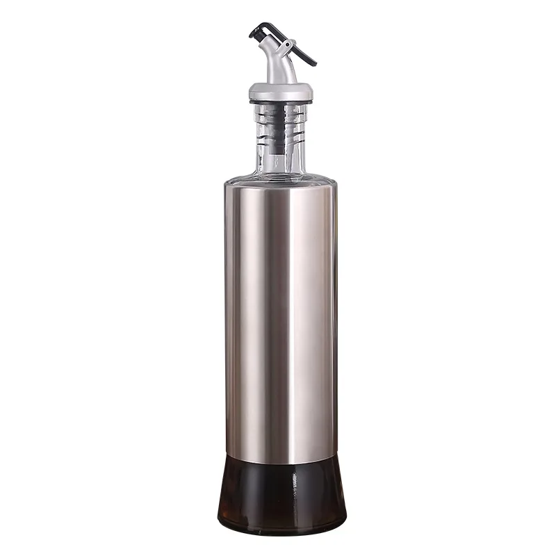 Glass Oil Bottle Kitchen Canister Sets Kitchenware Stainless Steel Oil Can Soy Sauce Vinegar Seasoning Bottle Kitchen Container
Glass Oil Bottle Kitchen Canister Sets Kitchenware Stainless Steel Oil Can Soy Sauce Vinegar Seasoning Bottle Kitchen Container