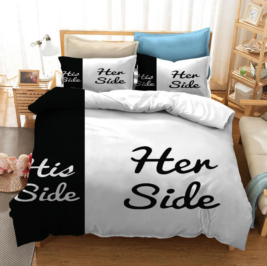 2/3 Pieces Couple/Lovers Bedding Set 3D Print Cartoon Duvet Cover Valentine's Day For Gift Bed Cover Set Double Bed Quilt Cover
2/3 Pieces Couple/Lovers Bedding Set 3D Print Cartoon Duvet Cover Valentine's Day For Gift Bed Cover Set Double Bed Quilt Cover