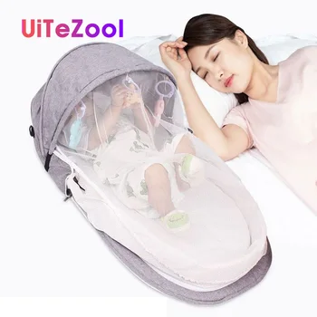Portable Bed Foldable Baby Bed Travel Sun Protection Mosquito Net Breathable Infant Sleeping Basket For Dropshipper
Portable Bed Foldable Baby Bed Travel Sun Protection Mosquito Net Breathable Infant Sleeping Basket For Dropshipper