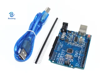 UNO R3 Development Board ATmega328P CH340 CH340G For Arduino UNO R3 With Straight Pin Header
UNO R3 Development Board ATmega328P CH340 CH340G For Arduino UNO R3 With Straight Pin Header