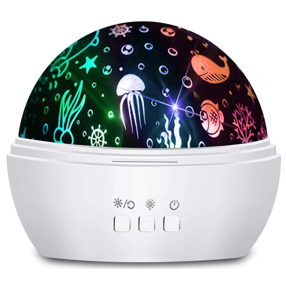 Star Night Light Projector, 8 Colors Rotating Light Projector for Baby with Star and Ocean Theme for Children Bedroom - White
Star Night Light Projector, 8 Colors Rotating Light Projector for Baby with Star and Ocean Theme for Children Bedroom - White