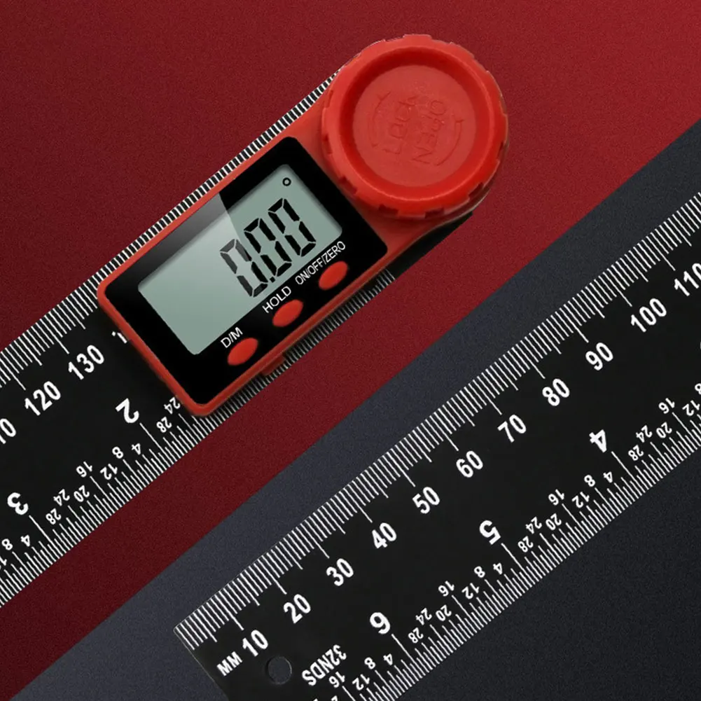Inclinometer Tool Electronic Clear Scale Non Slip Woodworking Angle Ruler Protractor 2 In 1 Detector Instrument Digital Display
Inclinometer Tool Electronic Clear Scale Non Slip Woodworking Angle Ruler Protractor 2 In 1 Detector Instrument Digital Display