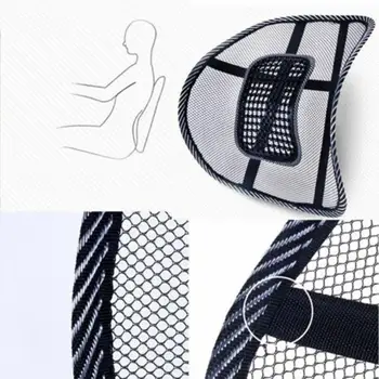 1pcs Universal Car Back Lumbar Support Mesh Massage Waist Car Home Cushion Protection Office Chairs Accessories Interior Cu Q9T5 
1pcs Universal Car Back Lumbar Support Mesh Massage Waist Car Home Cushion Protection Office Chairs Accessories Interior Cu Q9T5