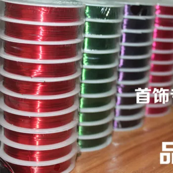 10pcs/lot 1mm metal Copper Wire String Beads Thread Crystal Wire Metal Wire DIY Jewelry Winding Line
10pcs/lot 1mm metal Copper Wire String Beads Thread Crystal Wire Metal Wire DIY Jewelry Winding Line