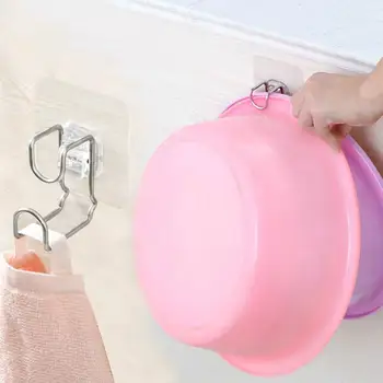 Stainless Steel Wall Shelf Washbasin Hooks Storage Racks Suction Cup Wall-Mounted Stand Holder For Kitchen Bathroom Accessories
Stainless Steel Wall Shelf Washbasin Hooks Storage Racks Suction Cup Wall-Mounted Stand Holder For Kitchen Bathroom Accessories