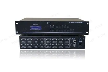 16x16 VGA matrix swtich video switcher RS232 IR remote control Auto Loop 1080P support tiled display