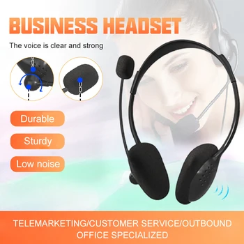 USB Headset with Microphone On-Ear Headphone Noise-Cancelling Mic for Office Conference In Stock Fastshipping
USB Headset with Microphone On-Ear Headphone Noise-Cancelling Mic for Office Conference In Stock Fastshipping