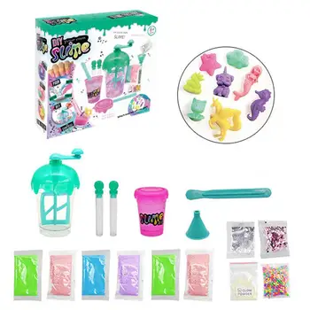DIY Slime Making Kits Magic Shake Slime Powder Set Crystal Mud Rocking Powder Polymer Modeling Clay Plasticine Slime Making Set
DIY Slime Making Kits Magic Shake Slime Powder Set Crystal Mud Rocking Powder Polymer Modeling Clay Plasticine Slime Making Set