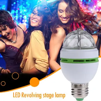 Light Stage Light Bulb Lamp DJ KTV Dance Disco Party Bar E27 LED RGB Crystal Ball Spherical Rotating Universal Colorful
Light Stage Light Bulb Lamp DJ KTV Dance Disco Party Bar E27 LED RGB Crystal Ball Spherical Rotating Universal Colorful