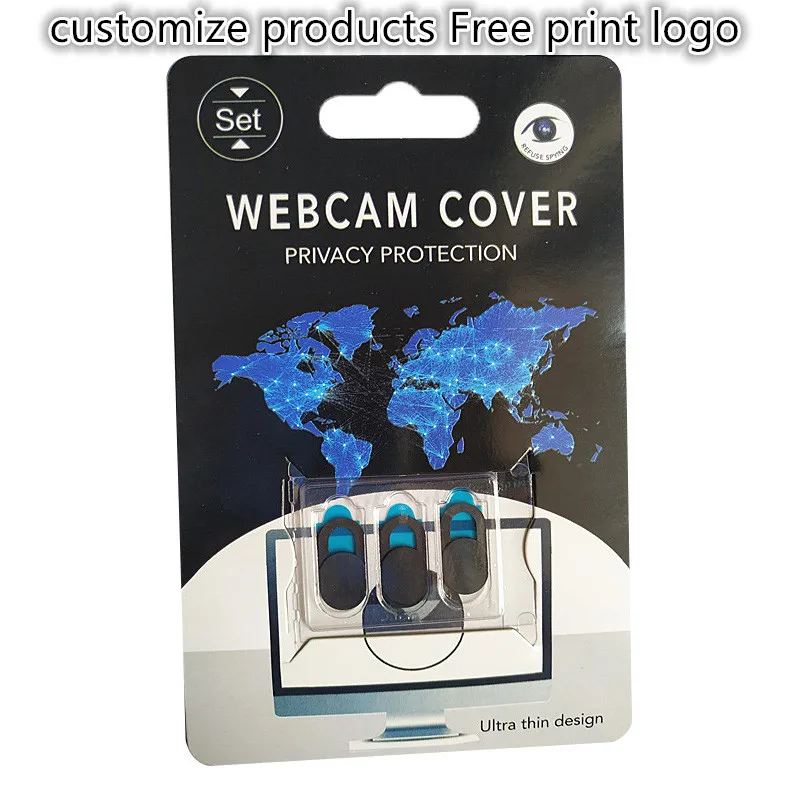 100-500pcs custom products Free print logo Universal WebCam Cover Ultra Thin Shutter Slider Camera Lens Cover with packing
100-500pcs custom products Free print logo Universal WebCam Cover Ultra Thin Shutter Slider Camera Lens Cover with packing