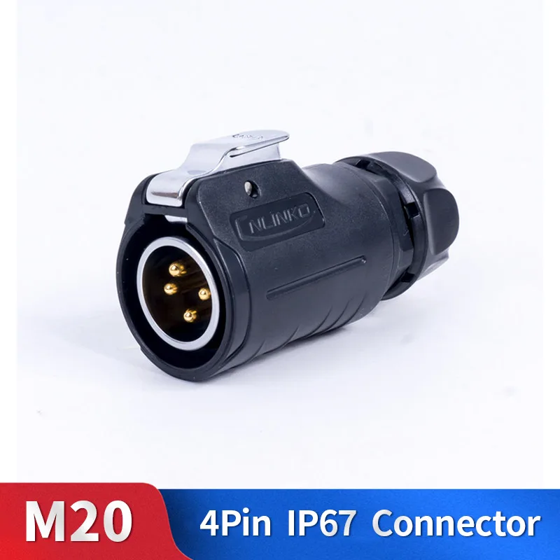 M20 4Pin производитель Панель Крепление/кабельный разъем круговой легко установить