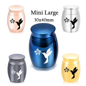 Hummingbird Funeral Urn Memorials Cremation Urn for Human/Pet Ashes Made in Aluminum Alloy Suitable for Display At Home Or Bury 
Hummingbird Funeral Urn Memorials Cremation Urn for Human/Pet Ashes Made in Aluminum Alloy Suitable for Display At Home Or Bury