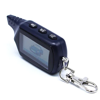 LCD B9 Two way Remote Controller Keychain Key Fob ChainFor Russian Version 2 way Car Alarm System Twage Starline B9
LCD B9 Two way Remote Controller Keychain Key Fob ChainFor Russian Version 2 way Car Alarm System Twage Starline B9