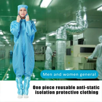 Safety Clothing Suit Coveralls Antistatic Coverall Hazmat Suit Protective Anti-pollution Protection Coveralls Isolation Factory
Safety Clothing Suit Coveralls Antistatic Coverall Hazmat Suit Protective Anti-pollution Protection Coveralls Isolation Factory