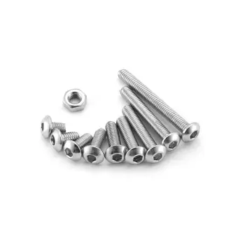 280pcs 304 Stainless Steel M3 Pan Head Hex Combination Set Hexagonal Socket Head Cap Screw Combination Set
280pcs 304 Stainless Steel M3 Pan Head Hex Combination Set Hexagonal Socket Head Cap Screw Combination Set