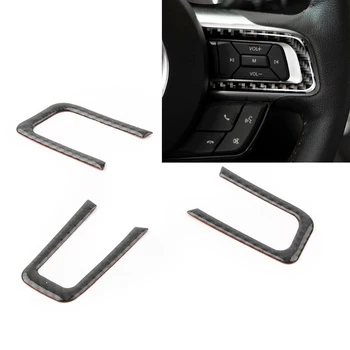 3PCS Car Interior Steering Wheel Cover Trim for Ford Mustang 2015 2016 2017 2018 2019 Carbon Fiber Styling ABS Plastic
3PCS Car Interior Steering Wheel Cover Trim for Ford Mustang 2015 2016 2017 2018 2019 Carbon Fiber Styling ABS Plastic