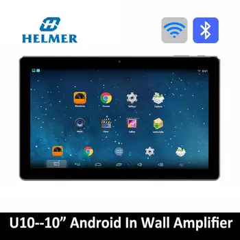 Helmer 10" touch screen WIFI amplifier,Integrated multiroom bluetooth Digital stereo in wall amplifiers,TF/USB music player 
Helmer 10" touch screen WIFI amplifier,Integrated multiroom bluetooth Digital stereo in wall amplifiers,TF/USB music player