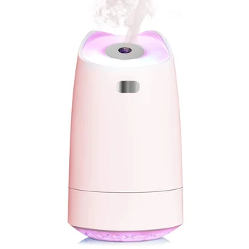 USB Humidifier, 280Ml Mini Portable Humidifier with 7-Color LED Night Light, Auto-Off, Ultra-Quiet, Suitable for Home, Office, B
USB Humidifier, 280Ml Mini Portable Humidifier with 7-Color LED Night Light, Auto-Off, Ultra-Quiet, Suitable for Home, Office, B