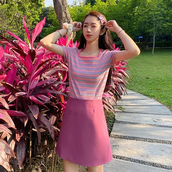 2020 new summer Korean version of the package hip skirt was thin and wild A-line skirt high waist half-length temperament skirt
2020 new summer Korean version of the package hip skirt was thin and wild A-line skirt high waist half-length temperament skirt
