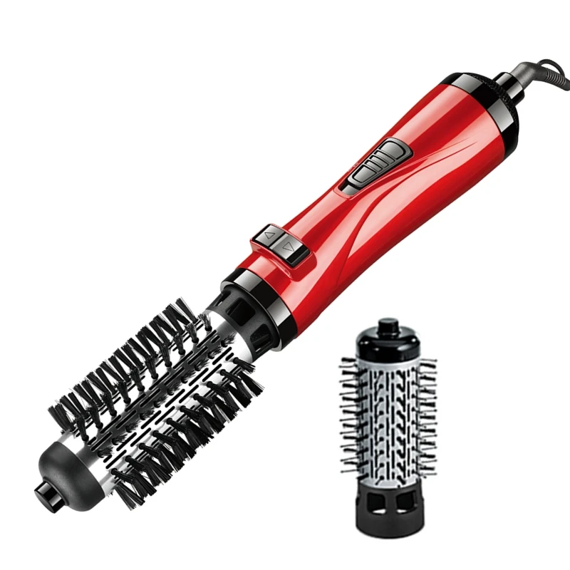 2 in 1 Rotating brush hot air styler comb curling iron roll styling brush hair dryer blow with nozzles 2 speed&2 heat setting
2 in 1 Rotating brush hot air styler comb curling iron roll styling brush hair dryer blow with nozzles 2 speed&2 heat setting
