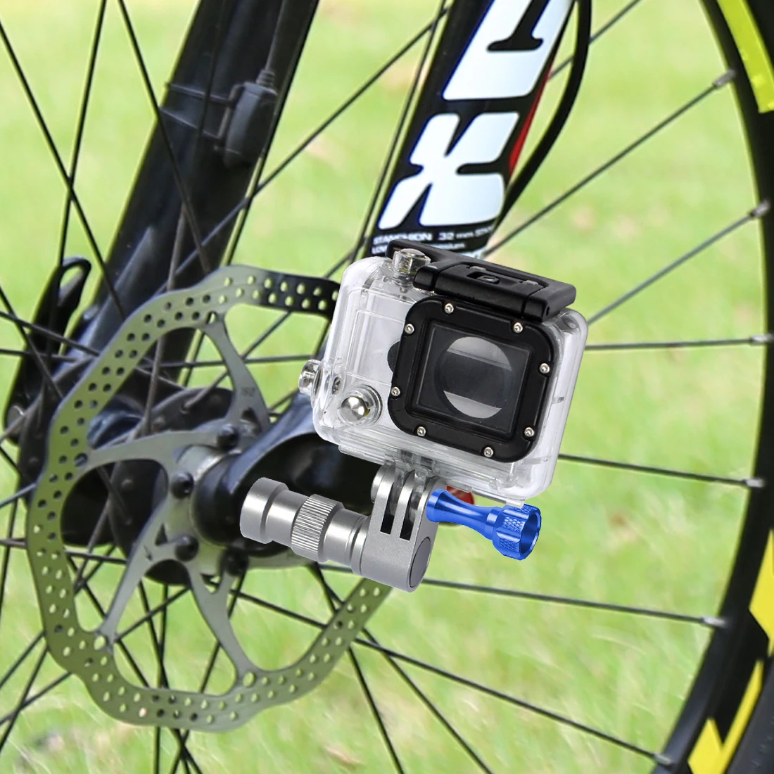 BGNING Portable Bicycle Camera Mount Wheel Hub Fixed Bracket Bike Mount Holder for GoPro Hero 8 7 6 5 4 3 Sport Action Camera
BGNING Portable Bicycle Camera Mount Wheel Hub Fixed Bracket Bike Mount Holder for GoPro Hero 8 7 6 5 4 3 Sport Action Camera