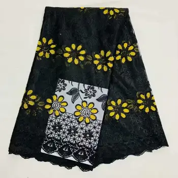 2019 Latest 3 D Flowers French Nigerian Net Lace,African Tulle Mesh Lace Fabric High Quality For Wedding Dress 5 Yards Black
2019 Latest 3 D Flowers French Nigerian Net Lace,African Tulle Mesh Lace Fabric High Quality For Wedding Dress 5 Yards Black