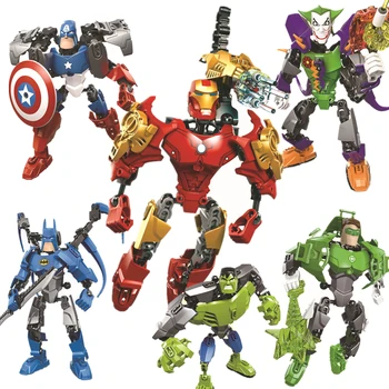 Super Hero Series Iron Man Tony Stark Armor Marvel Building Blocks Bricks Movie DC Model Toys For kids
Super Hero Series Iron Man Tony Stark Armor Marvel Building Blocks Bricks Movie DC Model Toys For kids