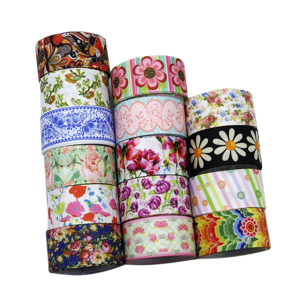 David accessories 1"25mm flower printed polyester grosgrain tape ribbon 10yds,DIY handmade materials,wedding gift wrap,10Yc3212
David accessories 1"25mm flower printed polyester grosgrain tape ribbon 10yds,DIY handmade materials,wedding gift wrap,10Yc3212