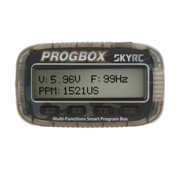 SKYRC SK-300046 PROGBOX Six-in-one for RC Model ESC Setting Servo Motor KV/RPM Tester Lipo Battery Monitor
SKYRC SK-300046 PROGBOX Six-in-one for RC Model ESC Setting Servo Motor KV/RPM Tester Lipo Battery Monitor